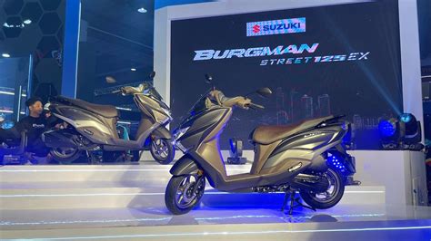 Suzuki Burgman Street Ex Unveiled At Makina