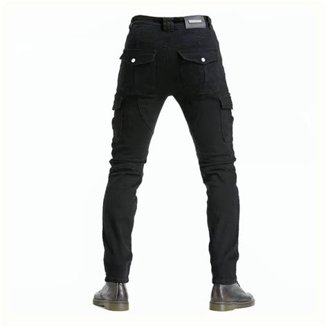 Pantalón Cargo THE MOTOS DENIM TO RIDE Black Edición Aramida