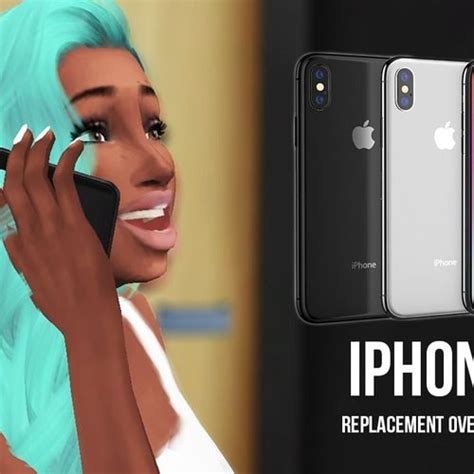 Iphone X In The Sims 4 How To Install Default Replacement Mods