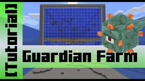 Guardian Farm (15000 Items/h) [Tutorial] Minecraft 1.10 - YouTube