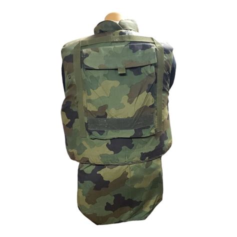 Serbian Armed Forces M A Woodland Oakleaf M Pattern Armor Vest