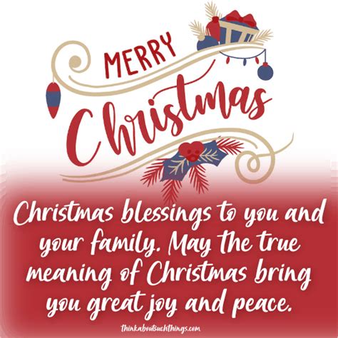 27 Christmas Blessings To Share During The Holidays [with Images] Think About Such Things