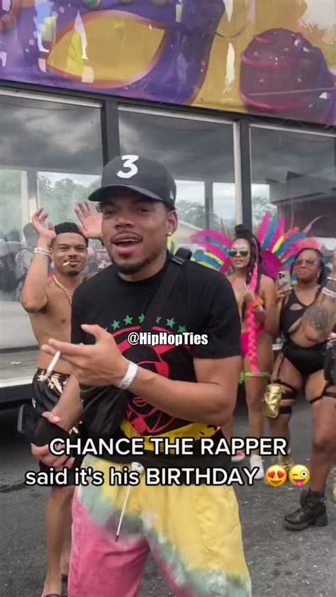 Hip Hop Ties On Twitter Chance The Rapper Living His Best Life