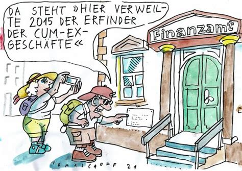 Cum Ex Von Jan Tomaschoff Politik Cartoon Toonpool