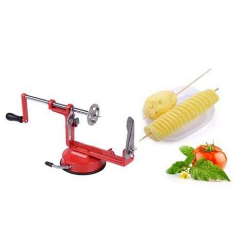 Slicers Manual Stainless Steel Potato Machine Slicer Cutter Spiral