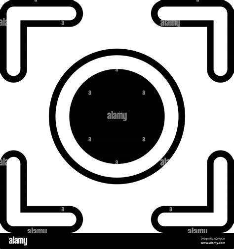 Camera Focus Icon Stock Vector Image And Art Alamy