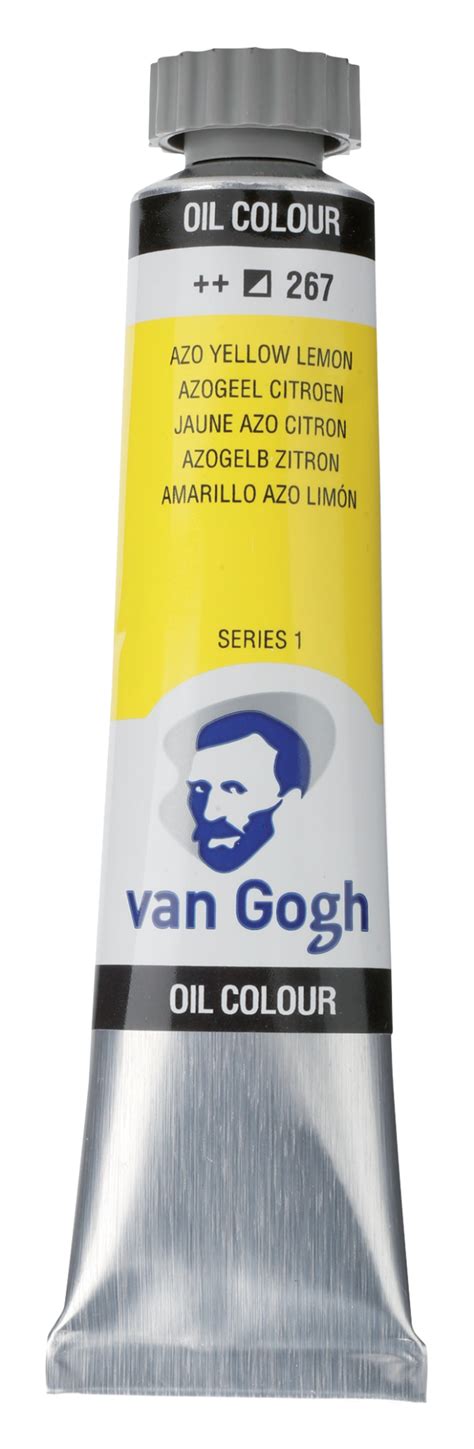 HUILE VAN GOGH JAUNE AZO CITRON S1