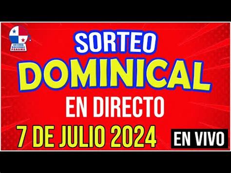 Loter A Nacional De Panam En Vivo Hoy De Julio Resultados Sorteo