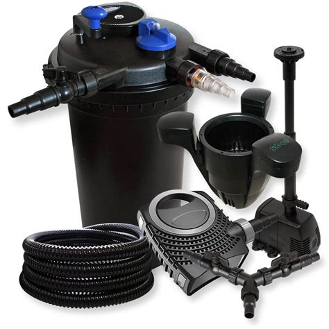 WILTEC SUNSUN KIT FILTRATION BASSIN À PRESSION 30000L 18W UVC NEO8000