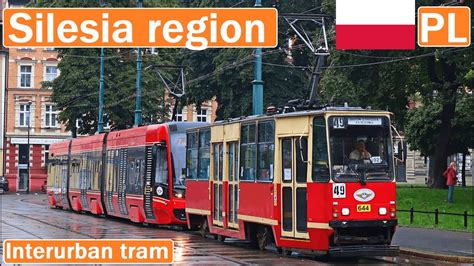 Silesia Interurban Trams Tramwaje L Skie K Youtube