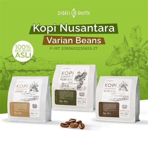 Jual Kopi Bubuk Robusta Arabica Asli Dari Bumi Shopee Indonesia