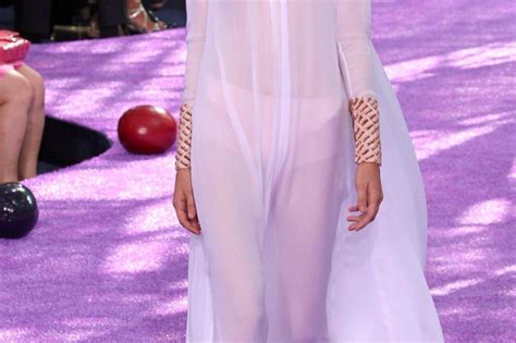 Sofia Mechetner Wears Sheer Dress At Dior Show And Is Now Face Of