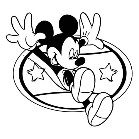 Mickey Mouse Cartoon Coloring Page Wecoloringpage Wecoloringpage