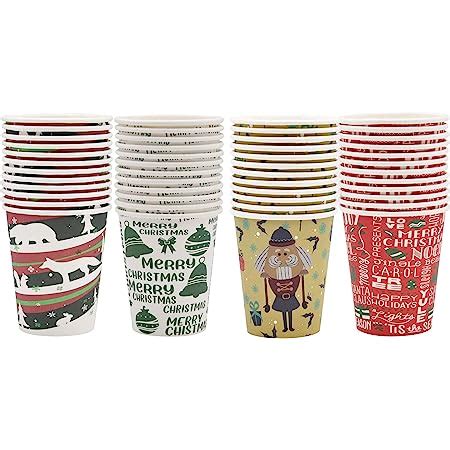 Amazon Gift Boutique Disposable Christmas Cups Oz Paper In