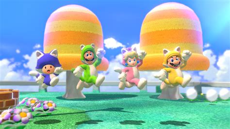 Mario Bros Luigi Yoshi Princess Peach Donkey Kong Toad Character Video