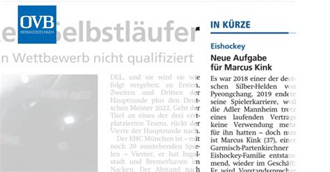 Neue Aufgabe für Marcus Kink Deutschland plant WM Bewerbung 2027