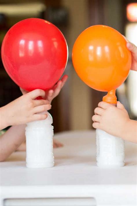 Blowing Up A Balloon With Baking Soda And Vinegar Cool