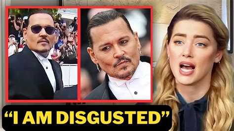 Amber Heard Responds To Johnny Depps Red Carpet Comeback Youtube