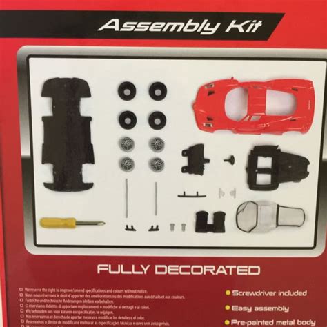 Shell Exclusive Enzo Ferrari Assembly Kit Hobbies Toys Toys Games