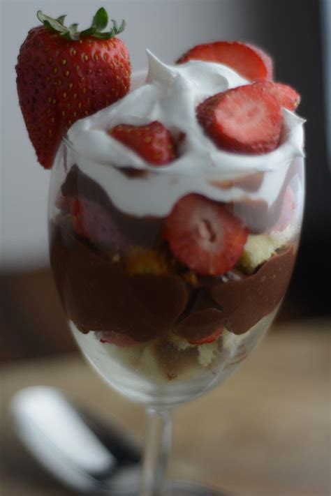 Easy Strawberry Chocolate Parfait Dessert Recipe Powered By Mom Recipe Dessert Parfait