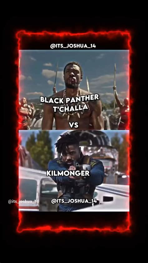 Black Panther VS Killmonger : r/marvelmemes