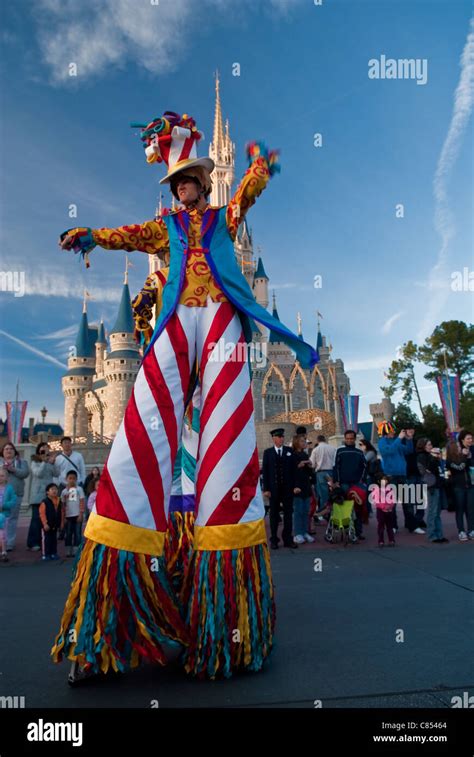 Parade in Magic Kingdom Stock Photo - Alamy