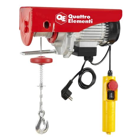 Таль электрическая QUATTRO ELEMENTI TL-500 (793-695) (1100Вт, 250/500кг ...