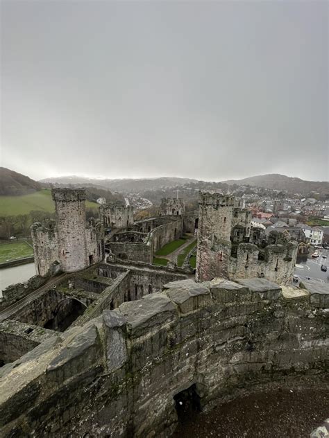 Conwy Castle, Wales. : r/castles