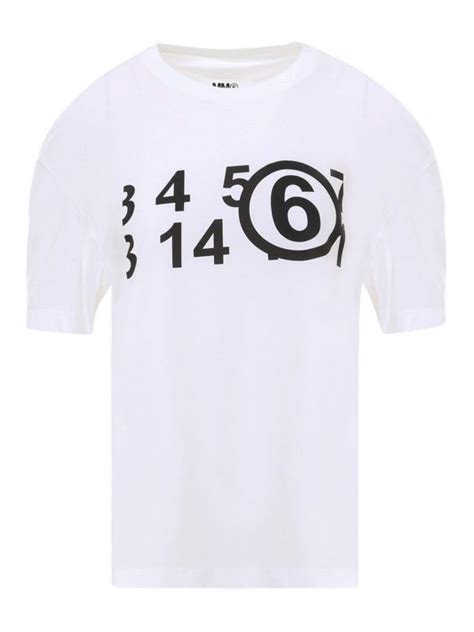 Mm6 Maison Margiela Oversized Cotton T Shirt Shirts