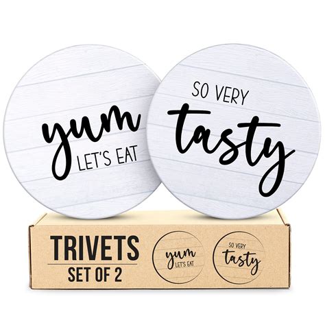 Amazon Stylish Trivets For Hot Dishes Set Of Ceramic Hot Pads For Kitchen Counter