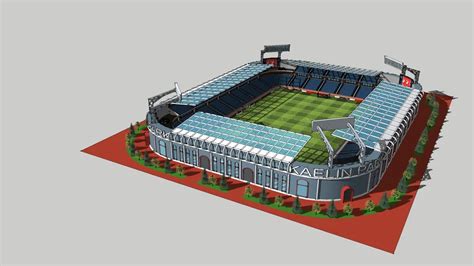 Modern Custom Soccer Stadium 3d Warehouse