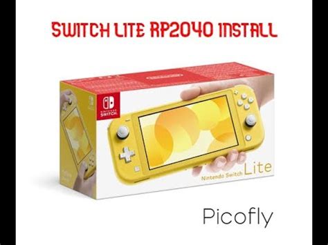 RP2040 Picofly Install On Switch Lite YouTube