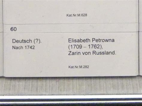 Elisabeth Petrowna 1709 1762 Zarin Von Russland Berlin