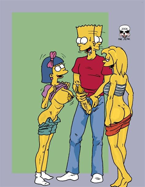 Rule 34 Bart Simpson Bow Clothing Female Human Incest Lisa Simpson Male Sherri Mackleberry