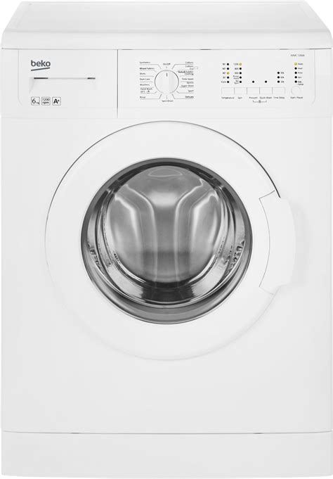 A Energy Rated 6kg 1200rpm Washing Machine WMC126 Beko UK