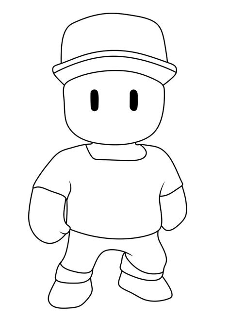 Desenhos De Stumble Guys Para Colorir E Pintar Tudo Para Colorir