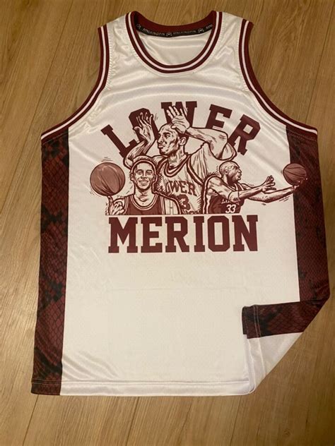 Kobe Bryant Lower Merion High School Custom Jersey Ebay