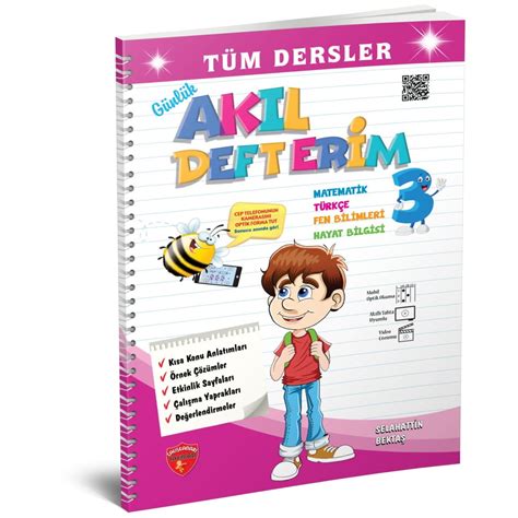 3 SINIF TÜM DERSLER GÜNLÜK AKIL DEFTERİM Çalışkan Arı Mağaza