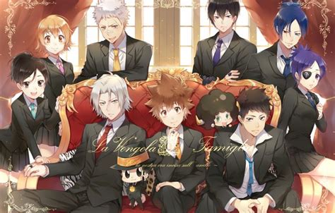 Download Wallpaper Anime Guys Mafia Katekyo Hitman Reborn The