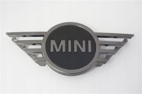 Mini F56 F55 F57 ZNACZEK EMBLEMAT TYŁ CZARNY 7481902 za 120 80 zł z