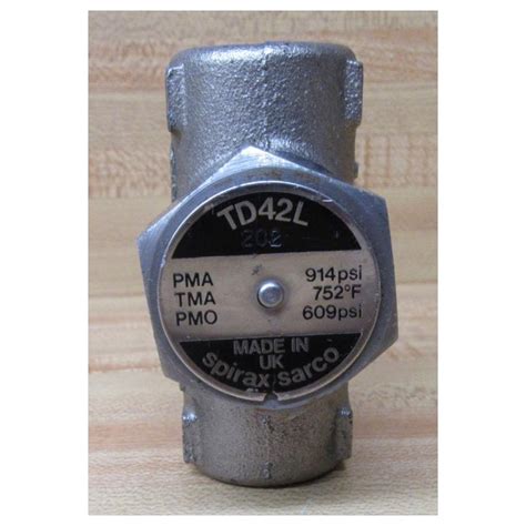 Spirax Sarco TD42L Thermodynamic Steam Trap New No Box Mara Industrial