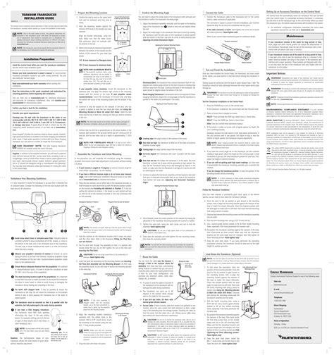 Humminbird HELIX 7 CHIRP MSI GPS G4 Product Manual Installation Guide