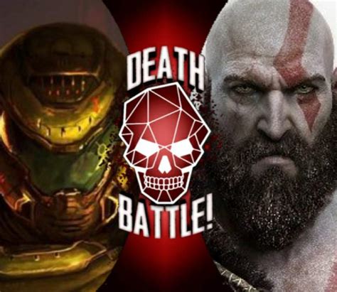 Doom slayer vs kratos | Battle Arena Amino Amino