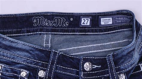 C4449 VTG Women S Miss Me Sequins Fleur De Lis Bootcut Denim Jeans Size