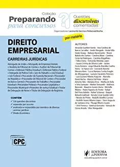 Livro Direito Empresarial Carreiras Jurídicas Questões Discursivas