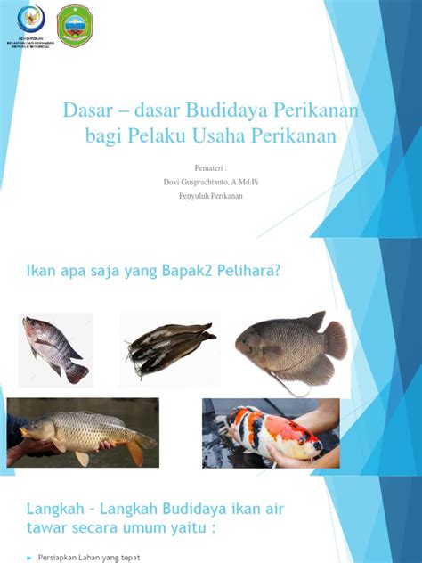 panduan budidaya ikan air tawar