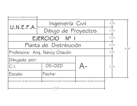 Cajetin Dibujo De Proyectos Architecture Design Drawing Architectural House Plans