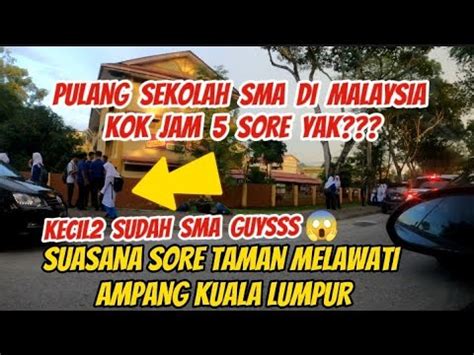 Suasana Taman Melawati Ampang Kuala Lumpur Vlog Tki Youtube