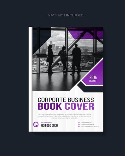 Dise O De Portada De Libro Corporativo Vectorial E Informe Anual Para