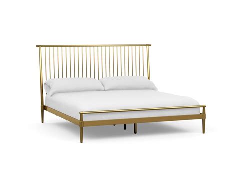 Emmett Metal Minimalist Bed Minimalist Bed Metal Beds Modern Bed